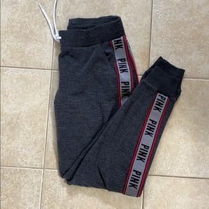 Dark gray PINK joggers